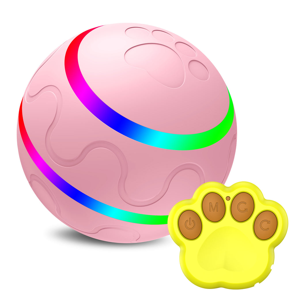 Intelligent Cat Ball Toy – USB Automatic Self-Rotating Interactive Play Ball