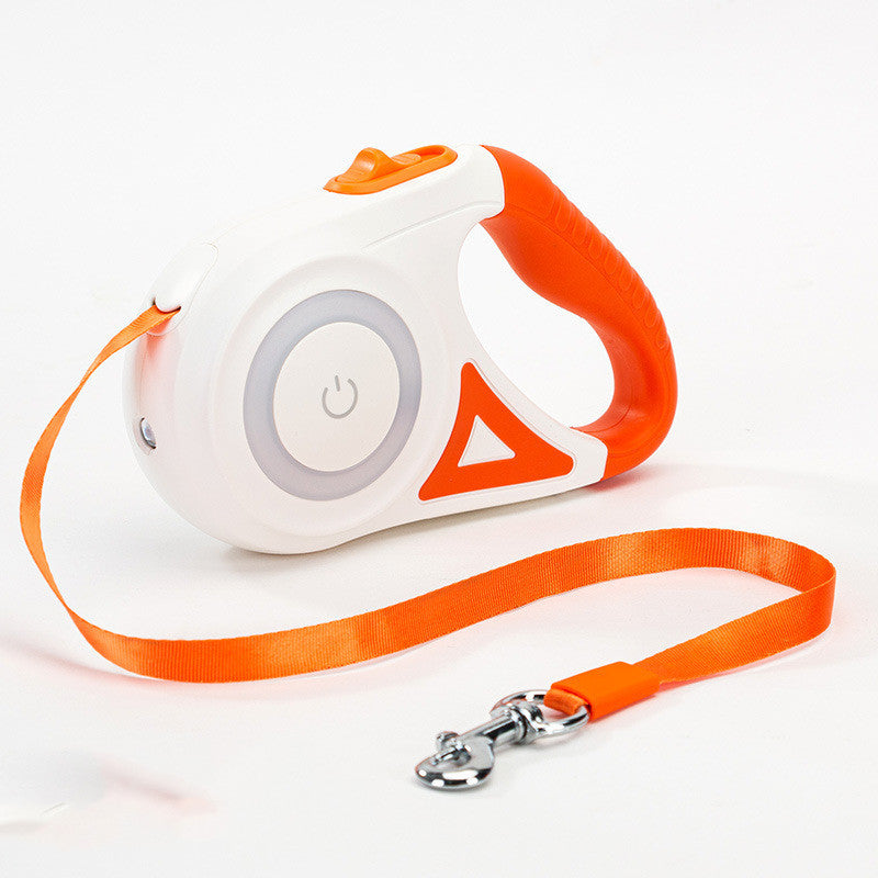 Retractable Dog Leash with Collar – Automatic Pet Lead for Small & Medium Dogs
