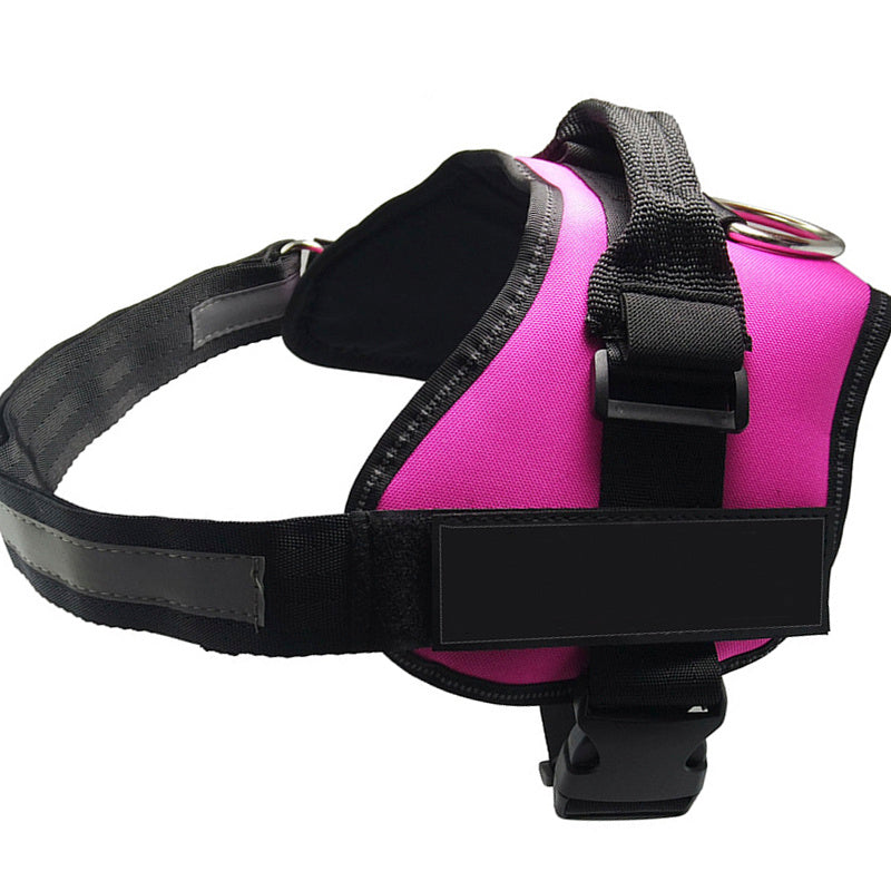 Personalized Pet Harness – Breathable Reflective No-Pull Dog Harness with Custom Patch