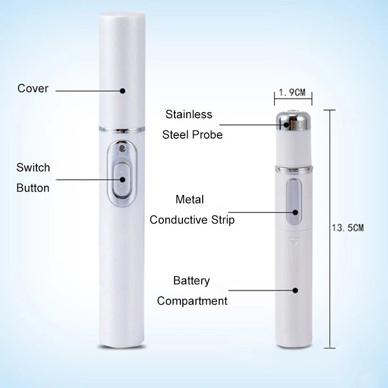 Blue Light Therapy Laser Pen – Acne, Scar & Wrinkle Removal Beauty Device