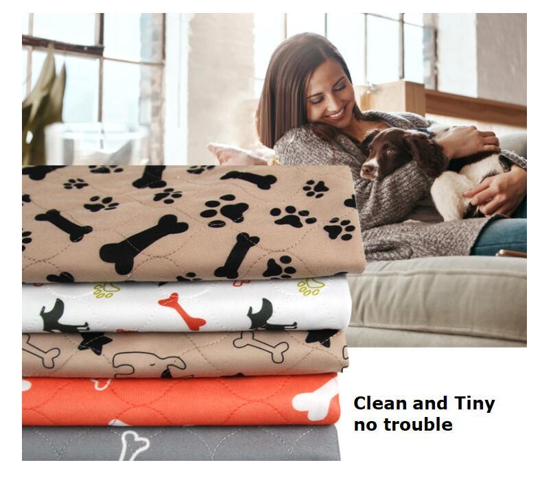 Washable Dog Pee Pad – Three-Layer Waterproof Absorbent Pad for Pets