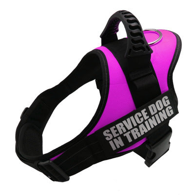 Personalized Pet Harness – Breathable Reflective No-Pull Dog Harness with Custom Patch