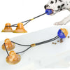 Suction Cup Dog Toy – Interactive Tug & Chew Ball for Training and Teeth Cleaning