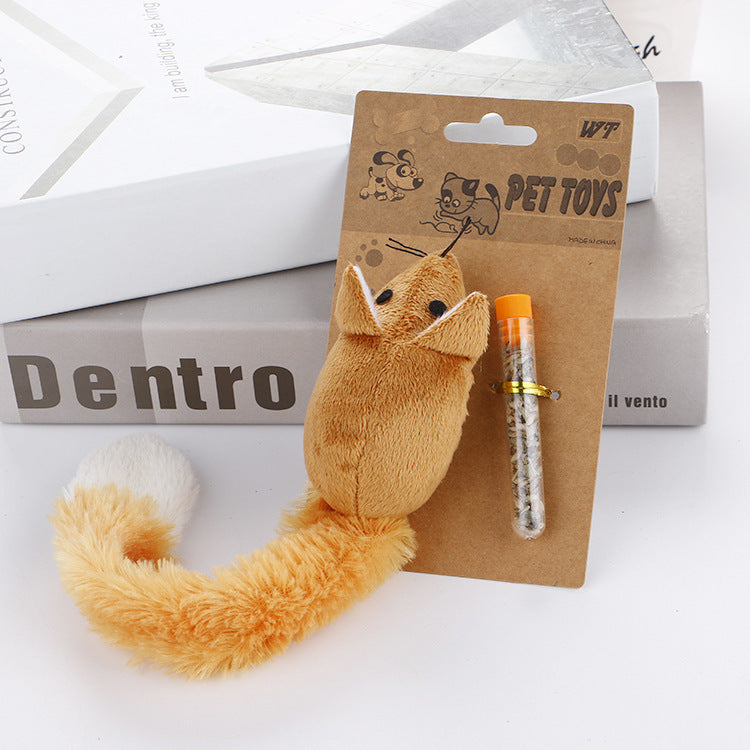 Interactive Long Tail Mouse Cat Toy – Funny Training & Playing Pet Toy