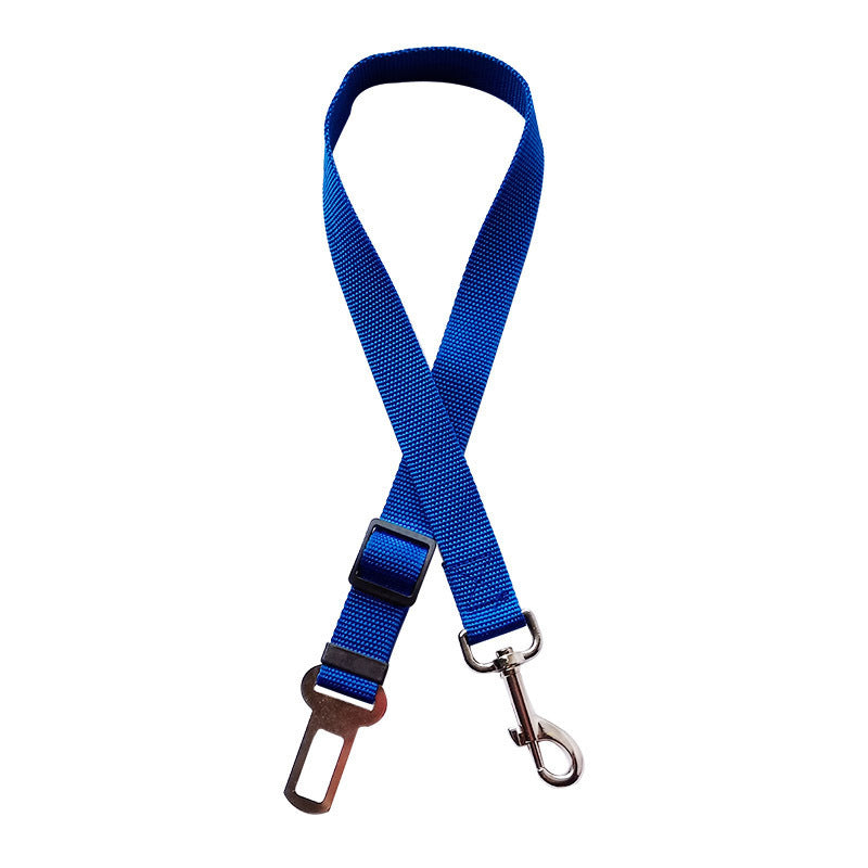 Adjustable Pet Car Seat Belt – Dog & Cat Safety Harness Clip for Vehicles