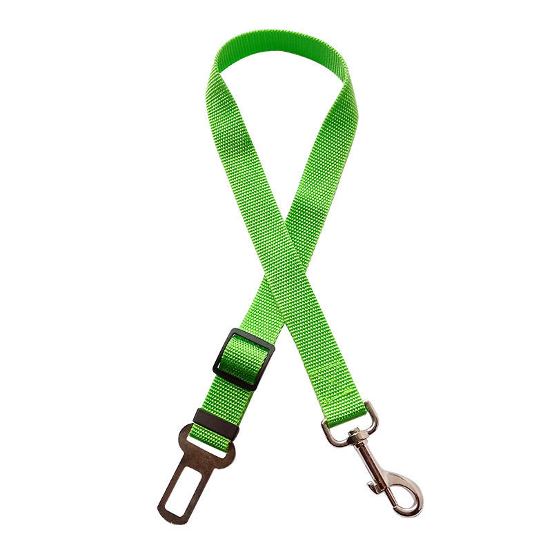 Adjustable Pet Car Seat Belt – Dog & Cat Safety Harness Clip for Vehicles