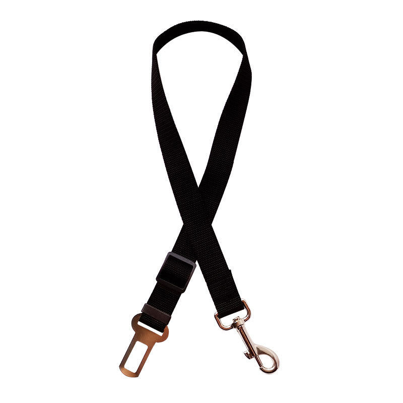 Adjustable Pet Car Seat Belt – Dog & Cat Safety Harness Clip for Vehicles