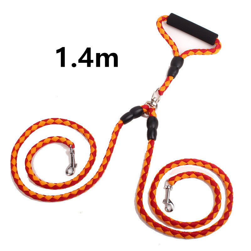 Dog Traction Rope – Double-Ended Leash for Walking, Training & Pet Control