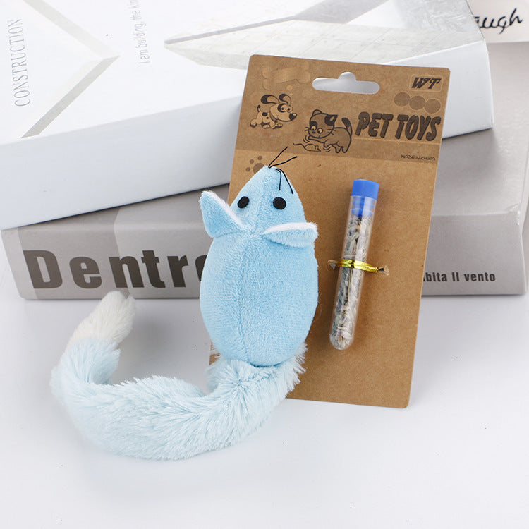 Interactive Long Tail Mouse Cat Toy – Funny Training & Playing Pet Toy