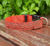 LED Light Dog Collar – Adjustable Nylon Leopard Style Pet Collar for Safety