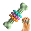 Indestructible Dog Chew Bone Toy – TPR Bite Resistant Teething & Teeth Cleaning