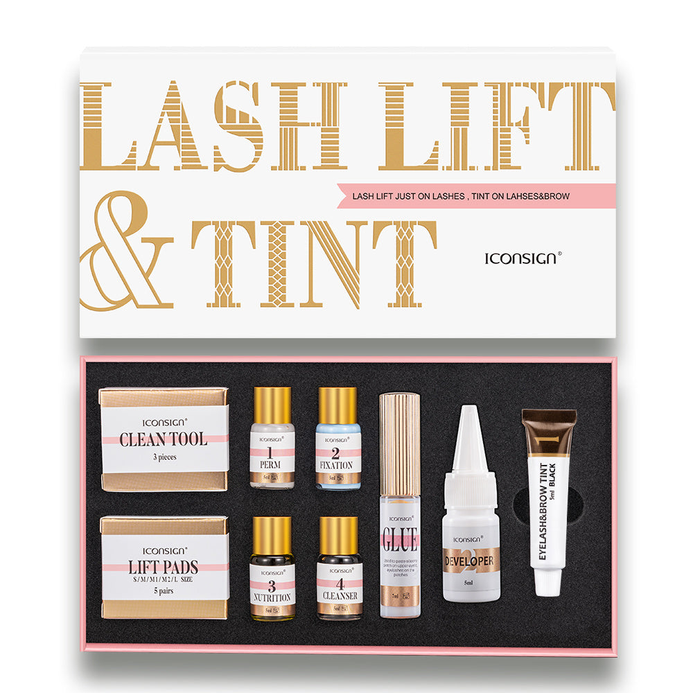 ICONSIGN Lash & Brow Tint Kit – Lift, Laminate & Dye Set
