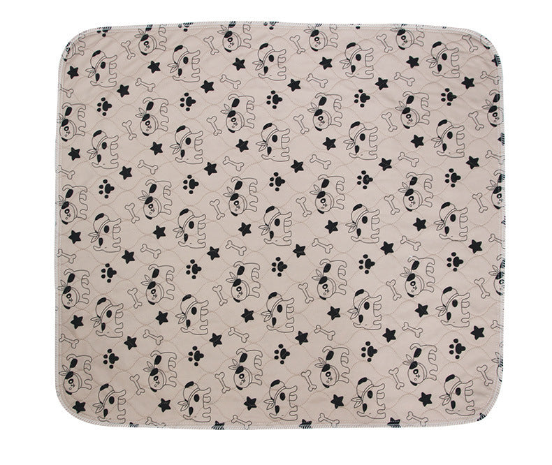 Washable Dog Pee Pad – Three-Layer Waterproof Absorbent Pad for Pets