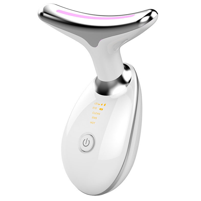 EMS Thermal Neck Massager – Microcurrent Lifting & Wrinkle Remover Device