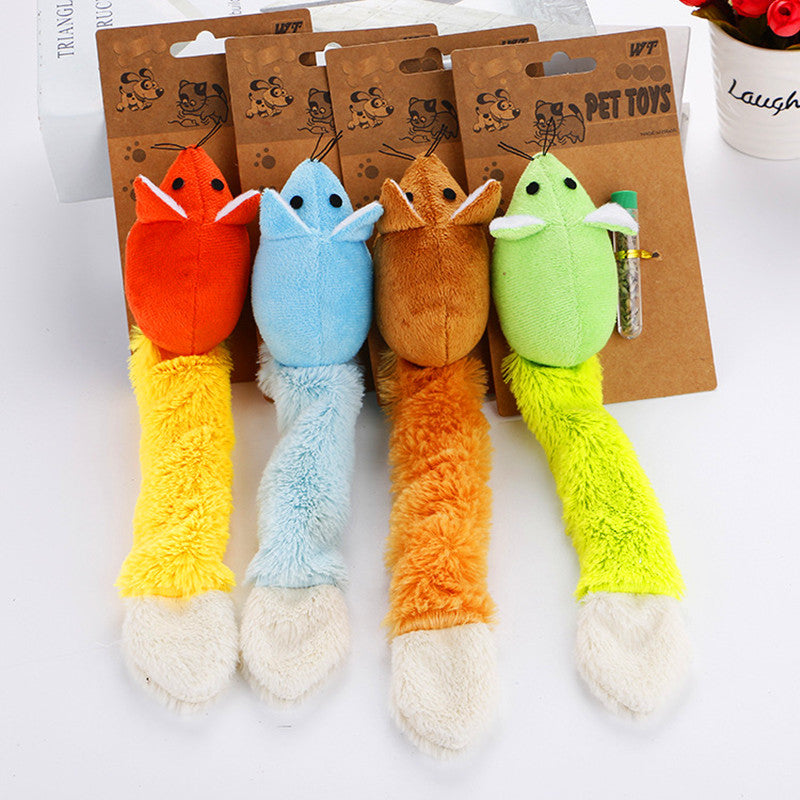 Interactive Long Tail Mouse Cat Toy – Funny Training & Playing Pet Toy