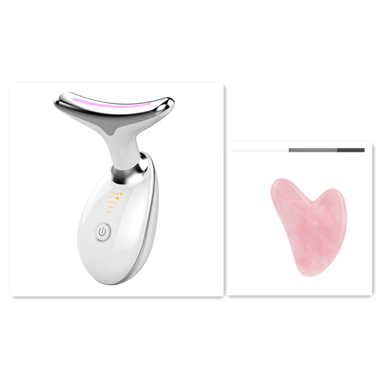 EMS Thermal Neck Massager – Microcurrent Lifting & Wrinkle Remover Device