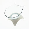 Cat Double Bowl | Elevated Tilted Cat Food & Water Bowls for Cervical Spine Protection