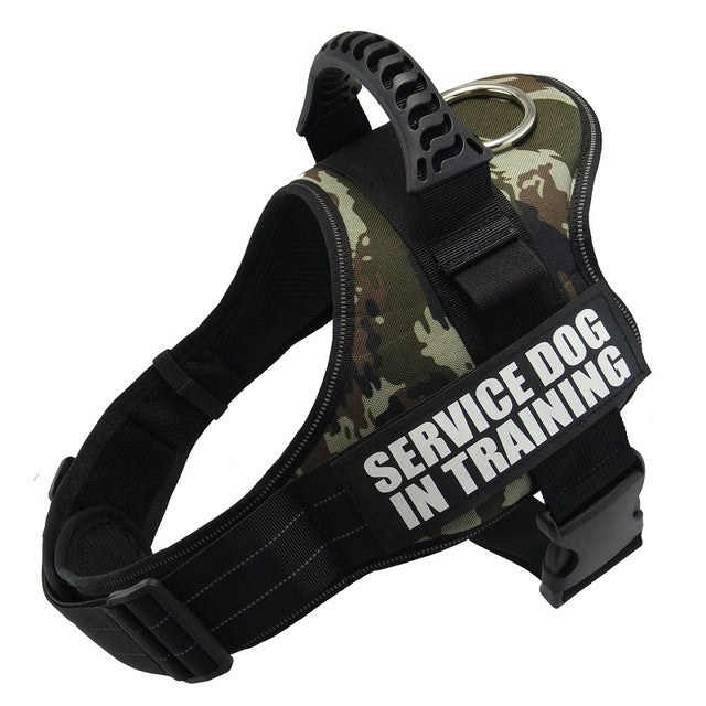 Personalized Pet Harness – Breathable Reflective No-Pull Dog Harness with Custom Patch