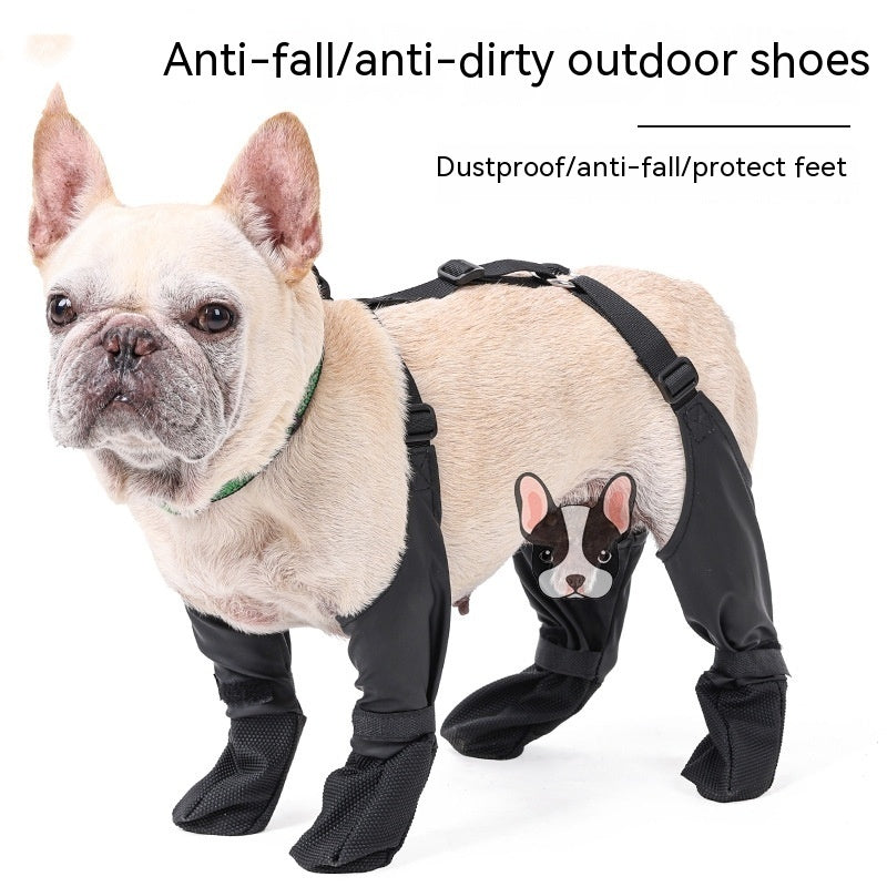 Dog Boots for Outdoor Walking – Waterproof, Soft & Breathable Pet Shoes, Paw Protection