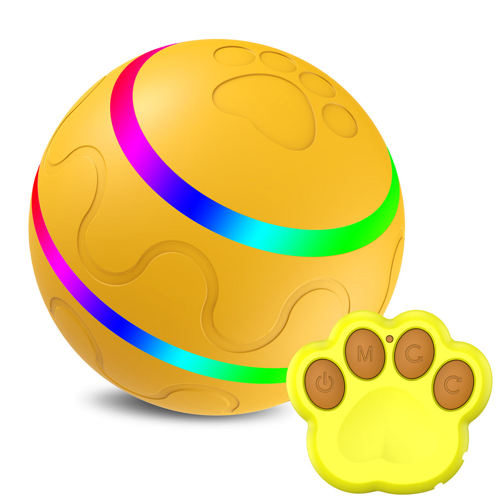Intelligent Cat Ball Toy – USB Automatic Self-Rotating Interactive Play Ball
