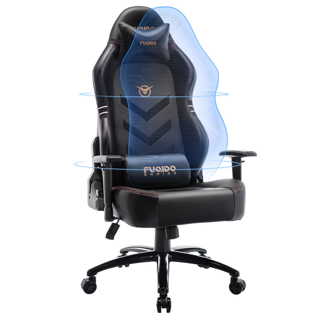 Tall Racing Gaming Chair – 350lbs Heavy-Duty Computer Chair