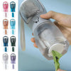 3-in-1 Portable Dog Water Cup – Feeder & Waste Bag Dispenser for Pets