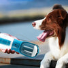 3-in-1 Portable Dog Water Cup – Feeder & Waste Bag Dispenser for Pets