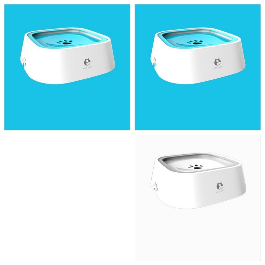 1.5L Anti-Overflow Pet Water Bowl – Floating Slow Feeder for Cats & Dogs