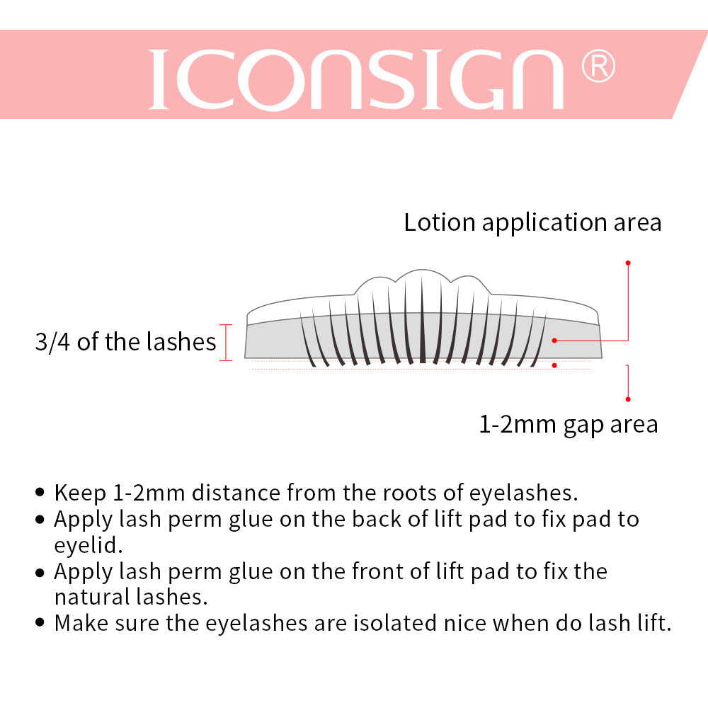 ICONSIGN Lash Lift Kit – Eyelash Perm & Curl Enhancer