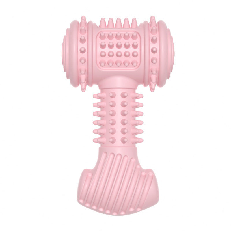 Durable Dog Chew Toy – Teeth Cleaning, Teething & Bite Resistant TPR Pet Toy