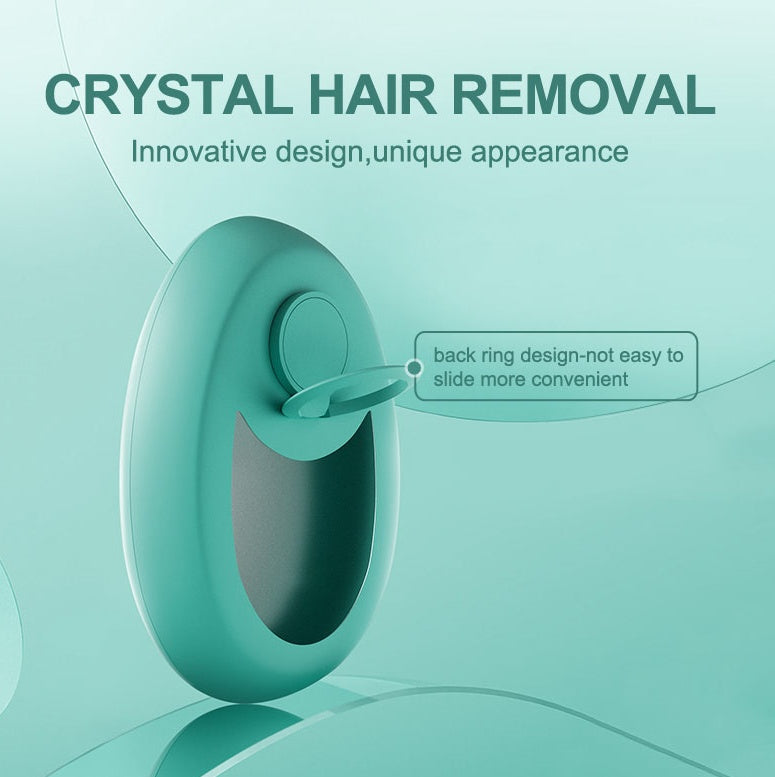 CJEER Upgraded Crystal Hair Eraser – Painless Hair Removal & Exfoliating Tool for Women & Men