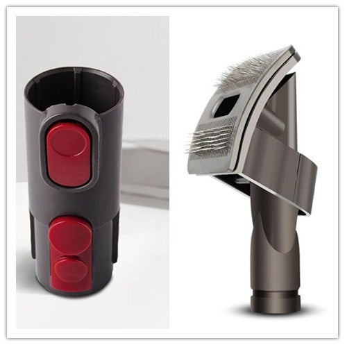 Pet Grooming Vacuum Brush Attachment – Hair Remover Tool for Dogs & Cats