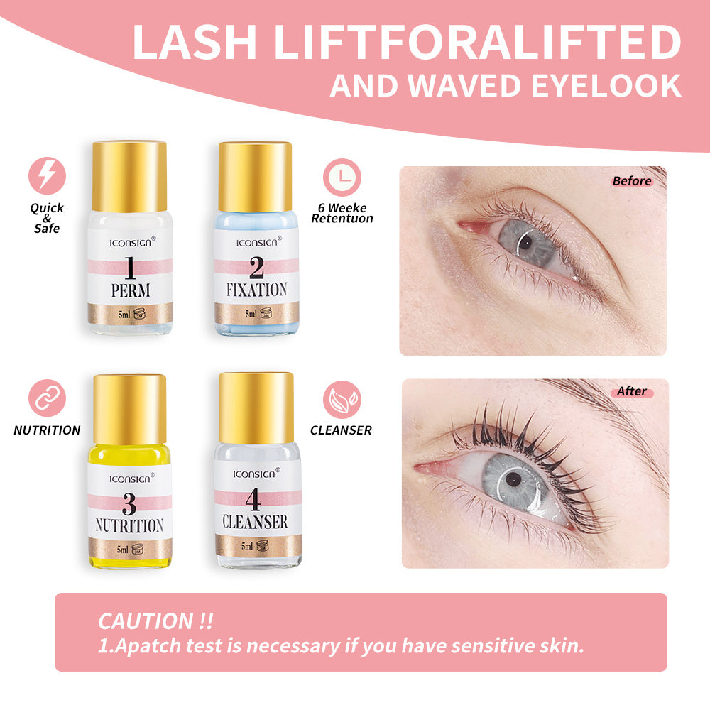 ICONSIGN Lash & Brow Tint Kit – Lift, Laminate & Dye Set