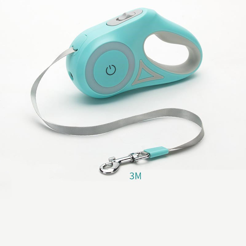 Retractable Dog Leash with Collar – Automatic Pet Lead for Small & Medium Dogs