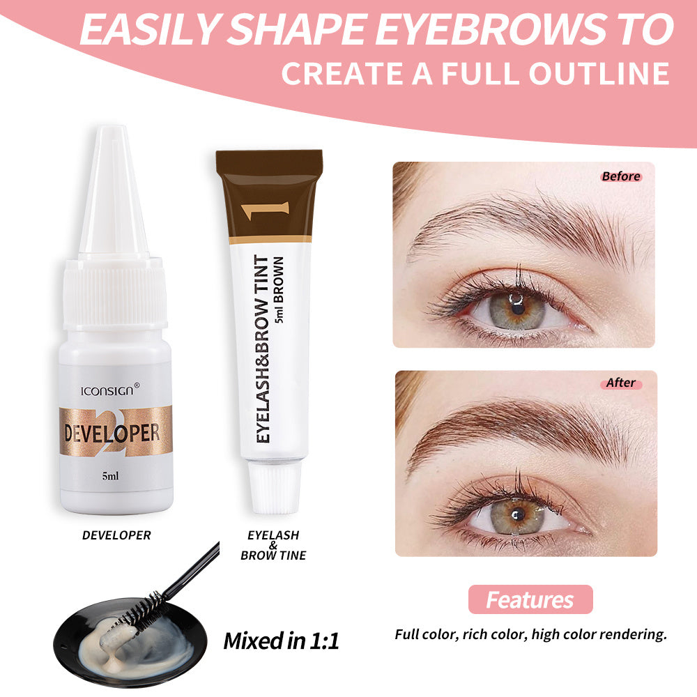 ICONSIGN Lash & Brow Tint Kit – Lift, Laminate & Dye Set