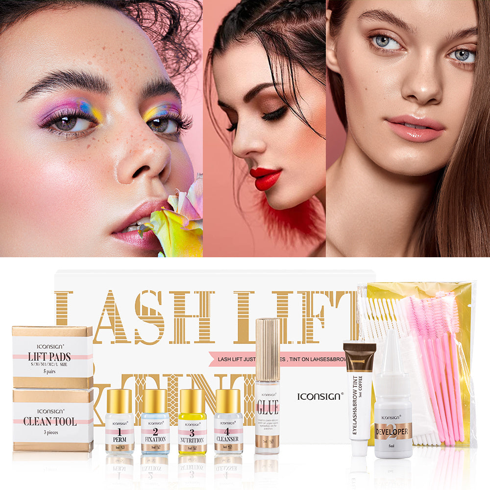 ICONSIGN Lash & Brow Tint Kit – Lift, Laminate & Dye Set