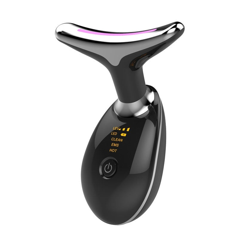 EMS Thermal Neck Massager – Microcurrent Lifting & Wrinkle Remover Device