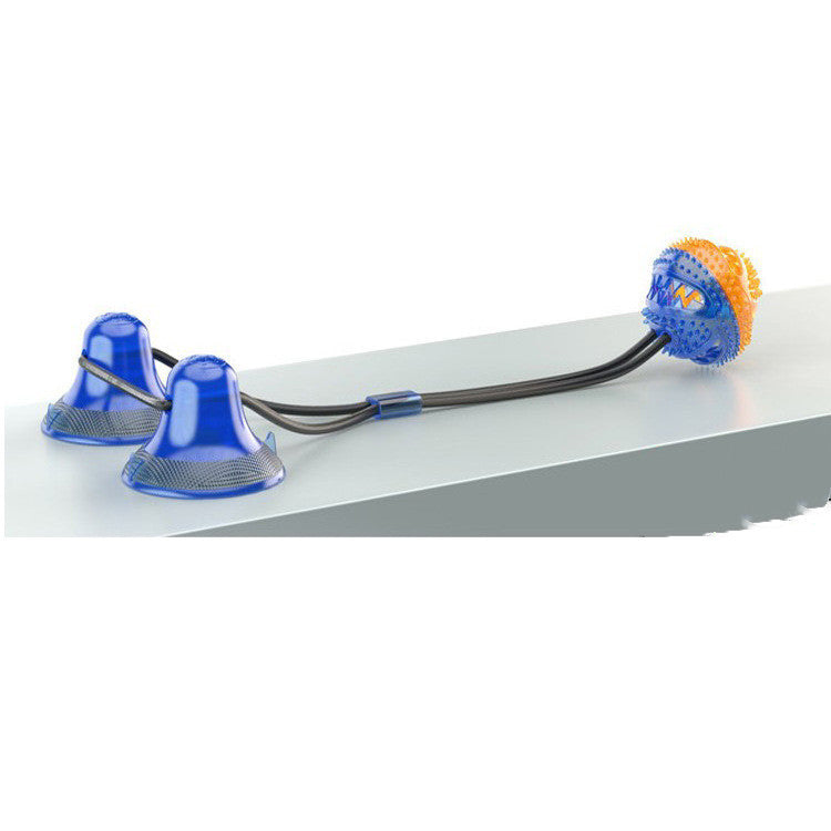 Suction Cup Dog Toy – Interactive Tug & Chew Ball for Training and Teeth Cleaning