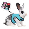 Breathable Rabbit Harness & Leash Set – Multi-Color Adjustable Vest Carrier