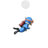 Floating Diver Ornament – Hayao Miyazaki Blue Fatty Aquarium Decor
