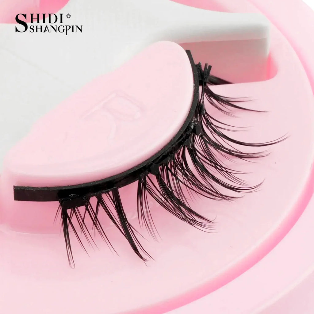 Magnetic Mink Lashes Set – Reusable with Tweezers
