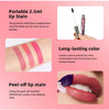 Korean Matte Lip Tint – Peel-Off, Long-Lasting & Waterproof