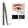 2-in-1 Waterproof Eyebrow Pencil – 5 Colors, Long-Lasting Tattoo Brush