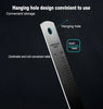 Deli Stainless Steel Ruler 15/20/30cm Metal Measuring Tool for School & Office