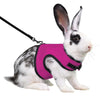 Breathable Rabbit Harness & Leash Set – Multi-Color Adjustable Vest Carrier