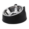 Inclined Cat Bowl – Cute Stainless Steel Feeding Bowl for Kittens & Puppies