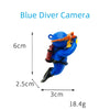 Floating Diver Ornament – Hayao Miyazaki Blue Fatty Aquarium Decor