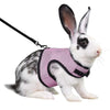 Breathable Rabbit Harness & Leash Set – Multi-Color Adjustable Vest Carrier