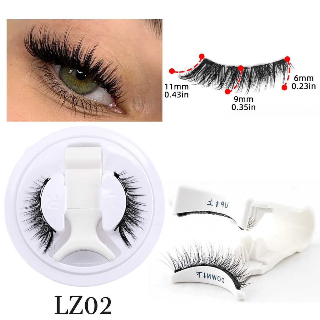 Magnetic Mink Lashes Set – Reusable with Tweezers