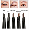 2-in-1 Waterproof Eyebrow Pencil – 5 Colors, Long-Lasting Tattoo Brush